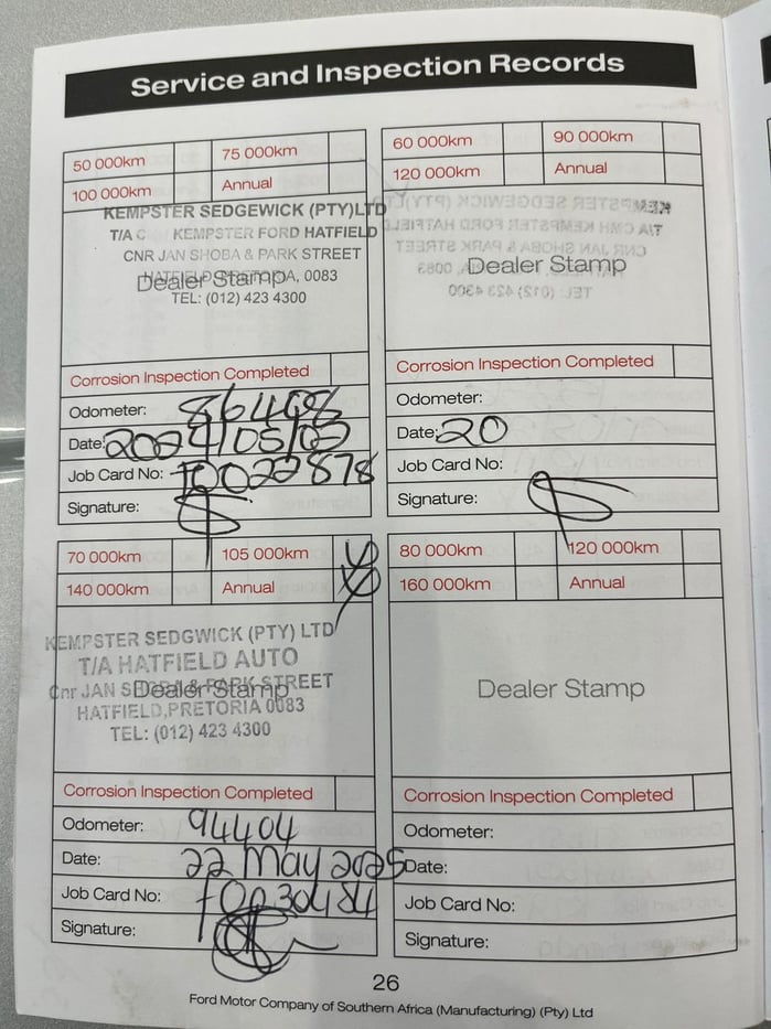 2018 Ford Ranger VIII 2.2 TDCi HP XLT HR Double Cab 4X2 Auto
